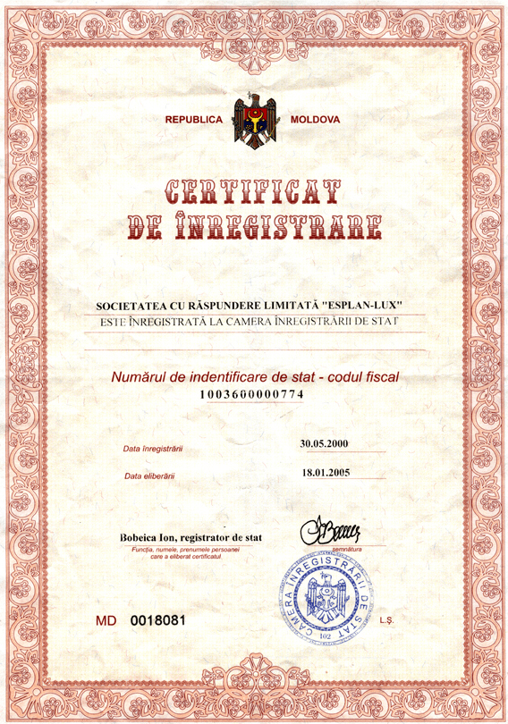 Certificate preview